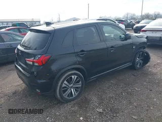 2020 Mitsubishi Outlander Sport ES 2.0 with VIN JA4AP3AU5LU008489, listed as a IAAI auction lot 41957550 with 103,048 mi miles. Bid and sale history available at carsss.com. Image 4.