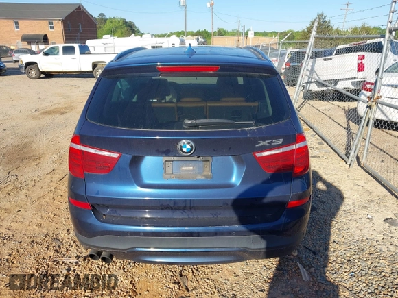 2017 BMW X3 xDrive28i with VIN 5UXWX9C55H0T09474, listed as a IAAI auction lot 42060029 with 118,123 mi miles and . Bid and sale history available at DreamBid. Image 16.