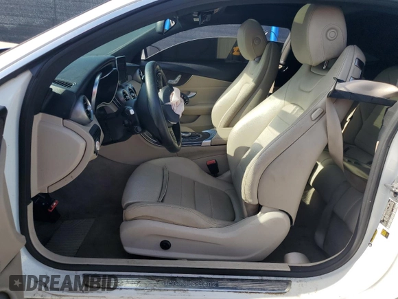 2018 Mercedes-Benz C C 300 with VIN WDDWJ4JBXJF717766, listed as a Copart auction lot 54527695 with 85,799 mi miles and Clean Title. Bid and sale history available at carsss.com. Image 7.
