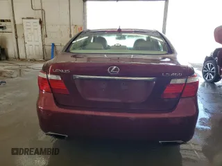 2008 Lexus LS 460 with VIN JTHBL46F485068592, listed as a Copart auction lot 60266575 with 137,014 mi miles and Salvage title. Bid and sale history available at DreamBid. Image 6.