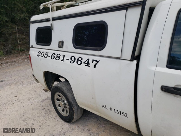 2011 Chevrolet Silverado 1500 Work Truck with VIN 1GCNCPEX1BZ466658, listed as a Copart auction lot 69652314 with 316,473 mi miles and Salvage Title. Bid and sale history available at carsss.com. Image 10.