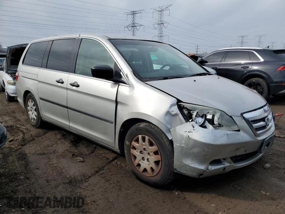2005 Honda Odyssey LX with VIN 5FNRL382X5B064898, listed as a Copart auction lot 49385505 with 147,284 mi miles and Salvage Title. Bid and sale history available at carsss.com. Image 4.