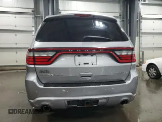 2016 Dodge Durango Citadel Anodized Platinum with VIN 1C4SDJETXGC466369, listed as a Copart auction lot 58621274 with 132,975 mi miles and Salvage title. Bid and sale history available at DreamBid. Image 6.
