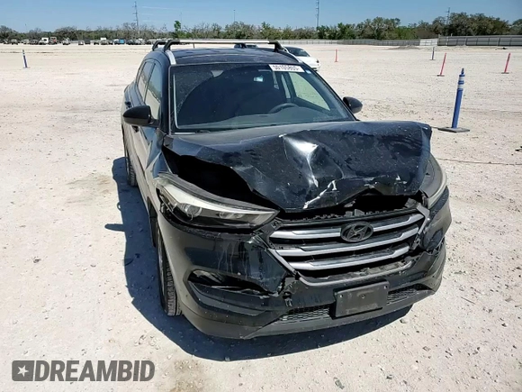 2017 Hyundai Tucson SE with VIN KM8J33A40HU409713, listed as a Copart auction lot 50105805 with 100,463 mi miles and Salvage Title. Bid and sale history available at DreamBid. Image 12.