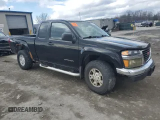 2005 GMC Canyon SLE Z85 with VIN 1GTDT196158135695, listed as a Copart auction lot 52523165 with 0 mi miles and Clean Title. Bid and sale history available at carsss.com. Image 4.