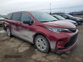 2022 Toyota Sienna XSE z VIN 5TDXSKFC6NS045485, wystawiony jako Copart lot #86983854 z przebiegiem 59 393 mil mil oraz Nie do naprawy • Non repairable. Historia ofert i sprzedaży dostępna na DreamBid. Obrazek 4.