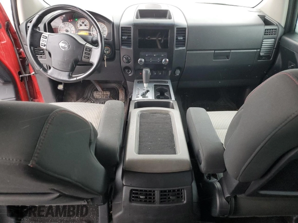 2011 Nissan Titan Pro-4X with VIN 1N6BA0EC5BN306753, listed as a Copart auction lot 49552545 with 176,617 mi miles and Salvage title. Bid and sale history available at DreamBid. Image 8.