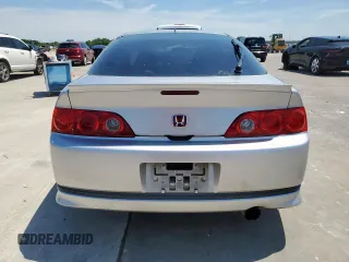 2006 Acura RSX Type S with VIN JH4DC53026S019971, listed as a Copart auction lot 58952515 with 169,637 mi miles and Salvage title. Bid and sale history available at DreamBid. Image 6.