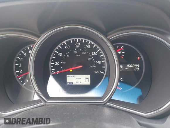 2013 Nissan Murano LE with VIN JN8AZ1MUXDW202932, listed as a IAAI auction lot 42120957 with 160,099 mi miles. Bid and sale history available at carsss.com. Image 7.