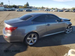2012 Lexus IS 250 C с VIN JTHFF2C28C2523159, выставлен на аукционе Copart как лот 77195204 с пробегом Не указан миль и Списание • Salvage title. История ставок и продаж доступна на DreamBid. Изображение 3.