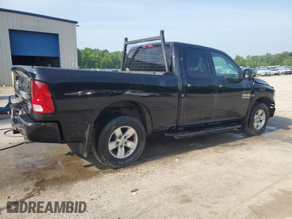 2017 Ram 1500 Tradesman with VIN 1C6RR7FT6HS839973, listed as a Copart auction lot 60552185 with 103,712 mi miles and Salvage title. Bid and sale history available at DreamBid. Image 3.