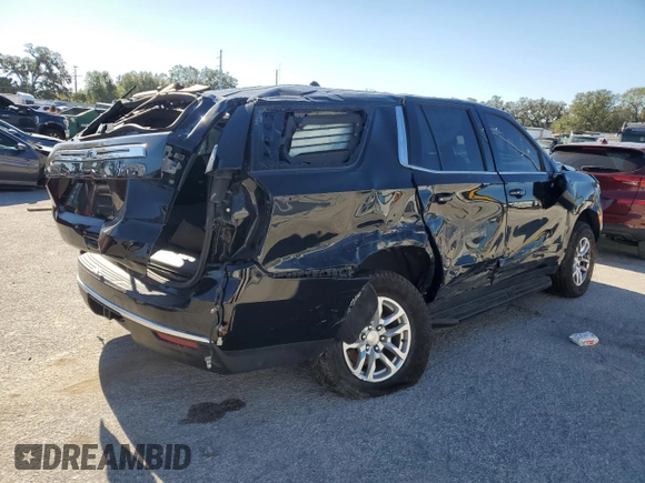 2021 Chevrolet Tahoe Commercial with VIN 1GNSKLED9MR390007, listed as a Copart auction lot 83274554 with 63,602 mi miles and Clean title. Bid and sale history available at DreamBid. Image 3.