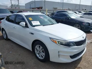 2017 Kia Optima LX with VIN 5XXGT4L39HG161072, listed as a IAAI auction lot 42472234 with 106,374 mi miles and . Bid and sale history available at DreamBid. Image 1.