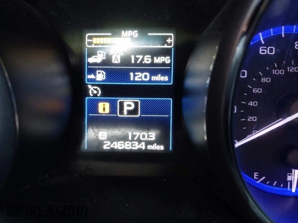 2016 Subaru Legacy Premium with VIN 4S3BNBD68G3027721, listed as a IAAI auction lot 42595356 with 246,834 mi miles and . Bid and sale history available at DreamBid. Image 15.