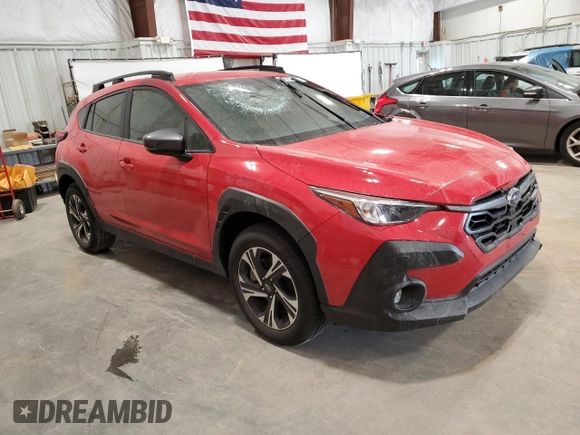 2024 Subaru Crosstrek Premium with VIN JF2GUADC5RH867942, listed as a Copart auction lot 58261755 with Not provided miles and Non repairable. Bid and sale history available at DreamBid. Image 4.