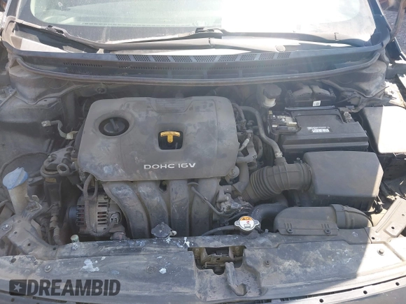 2017 Kia Forte LX with VIN 3KPFK4A77HE101143, listed as a IAAI auction lot 42038578 with 126,089 mi miles. Bid and sale history available at carsss.com. Image 10.