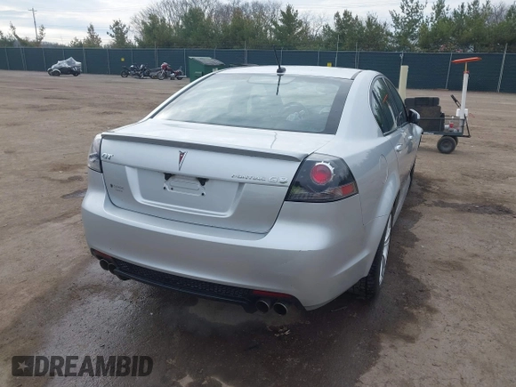 2009 Pontiac G8 GT with VIN 6G2EC57Y29L198556, listed as a IAAI auction lot 41893497 with 82,842 mi miles. Bid and sale history available at carsss.com. Image 4.