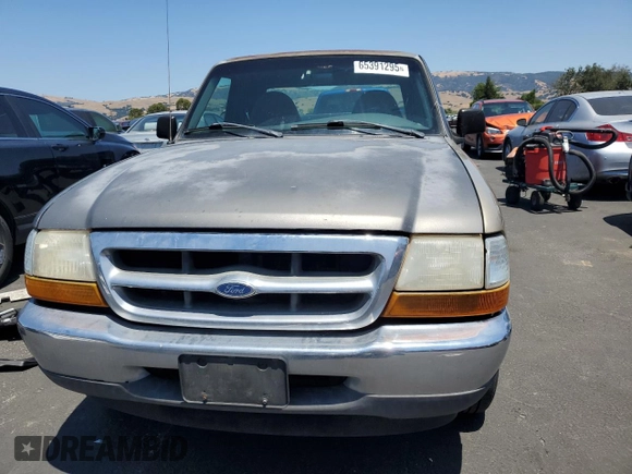 2000 Ford Ranger XL with VIN 1FTYR14V4YPB48515, listed as a Copart auction lot 65391295 with 158,210 mi miles and Clean title. Bid and sale history available at DreamBid. Image 5.