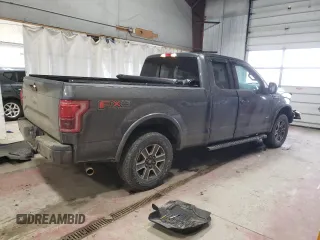 2015 Ford F-150 XLT with VIN 1FTEX1EP5FFC13030, listed as a Copart auction lot 46845495 with 177,880 mi miles and Salvage Title. Bid and sale history available at carsss.com. Image 3.