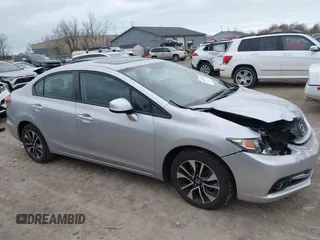 2013 Honda Civic EX-L with VIN 2HGFB2F97DH585930, listed as a IAAI auction lot 42052923 with 187,239 mi miles and . Bid and sale history available at DreamBid. Image 13.