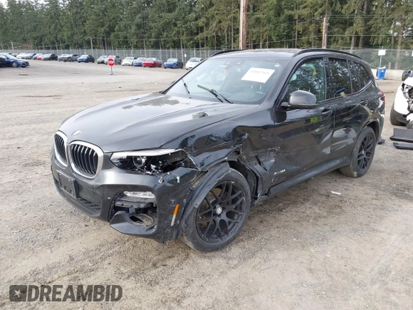 2018 BMW X3 xDrive30i with VIN 5UXTR9C51JLC76980, listed as a IAAI auction lot 42002369 with Not Provided miles and . Bid and sale history available at DreamBid. Image 2.