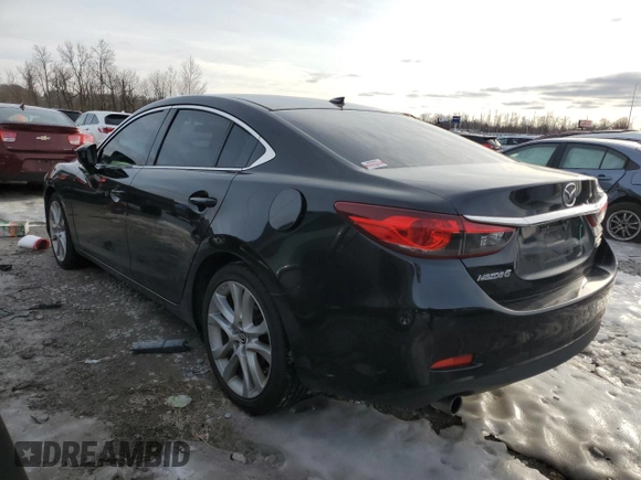 2016 Mazda Mazda6 i Touring with VIN JM1GJ1V55G1449264, listed as a Copart auction lot 88736185 with 91,560 mi miles and Salvage Title. Bid and sale history available at carsss.com. Image 2.