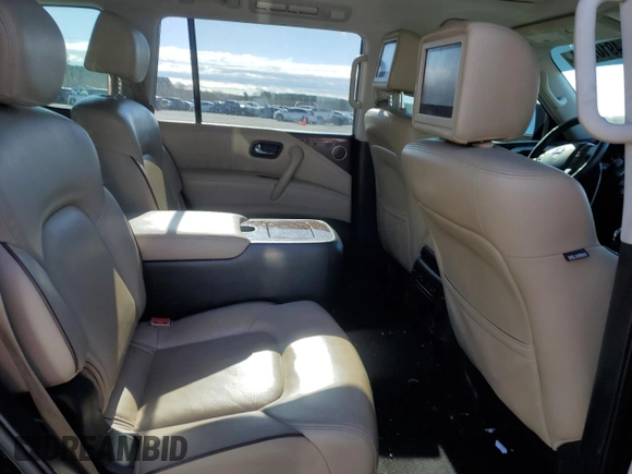 2018 Nissan Armada Platinum with VIN JN8AY2NFXJ9330252, listed as a Copart auction lot 49107385 with 125,596 mi miles and Salvage Title. Bid and sale history available at carsss.com. Image 11.
