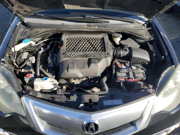 2010 Acura RDX with VIN 5J8TB2H25AA001652, listed as a Copart auction lot 79535284 with 210,757 mi miles and Salvage Title. Bid and sale history available at carsss.com. Image 12.