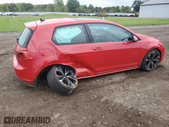 2015 Volkswagen Golf GTI S with VIN 3VWTT7AUXFM031824, listed as a Copart auction lot 73540674 with 71,225 mi miles and Salvage Title. Bid and sale history available at carsss.com. Image 3.