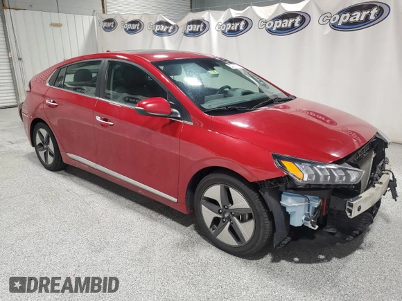 2021 Hyundai Ioniq Limited with VIN KMHC05LC2MU254836, listed as a Copart auction lot 64409905 with 113,209 mi miles and Clean title. Bid and sale history available at DreamBid. Image 4.