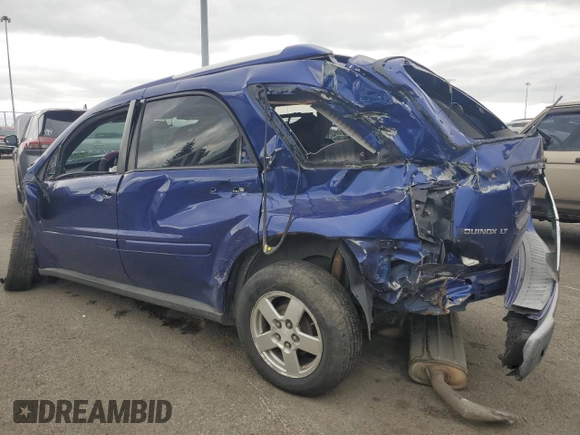 2006 Chevrolet Equinox LT with VIN 2CNDL73F166017421, listed as a Copart auction lot 52535105 with 0 mi miles and Salvage Title. Bid and sale history available at carsss.com. Image 2.