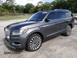 2018 Lincoln Navigator Reserve z VIN 5LMJJ2LT9JEL01026, wystawiony jako Copart lot #58934324 z przebiegiem 50 480 mil mil oraz Szkoda całkowita • Salvage title. Historia ofert i sprzedaży dostępna na DreamBid. Obrazek 1.