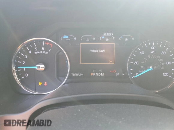 2020 Ford Expedition Max XLT with VIN 1FMJK1HT1LEA07299, listed as a Copart auction lot 47782595 with 118,484 mi miles and Non Repairable. Bid and sale history available at DreamBid. Image 9.