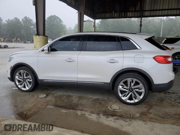 2016 Lincoln MKX Reserve with VIN 2LMTJ8LP4GBL78736, listed as a Copart auction lot 53084845 with 101,937 mi miles and Salvage title. Bid and sale history available at DreamBid. Image 2.