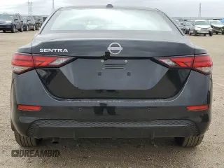 2025 Nissan Sentra SV with VIN 3N1AB8CV4SY230138, listed as a Copart auction lot 47992355 with 1,878 mi miles and Salvage Title. Bid and sale history available at carsss.com. Image 6.
