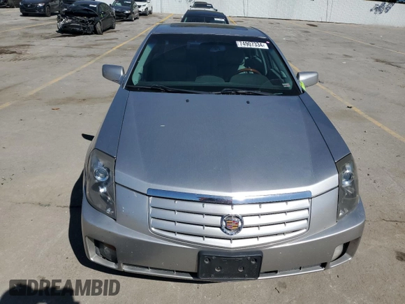 2007 Cadillac CTS with VIN 1G6DP577770168244, listed as a Copart auction lot 74907334 with 107,630 mi miles and Salvage Title. Bid and sale history available at DreamBid. Image 5.