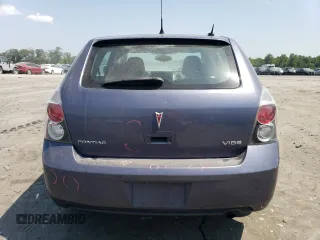 2009 Pontiac Vibe 1SB with VIN 5Y2SP67039Z431857, listed as a Copart auction lot 62357425 with 104,786 mi miles and Salvage title. Bid and sale history available at DreamBid. Image 6.