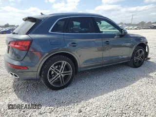 2018 Audi SQ5 Premium Plus with VIN WA1A4AFY3J2156464, listed as a Copart auction lot 54524195 with 40,237 mi miles and Salvage Title. Bid and sale history available at carsss.com. Image 3.