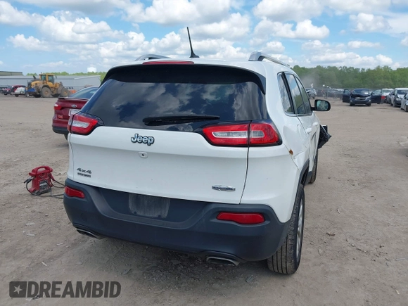 2015 Jeep Cherokee Latitude z VIN 1C4PJMCS3FW557734, wystawiony jako IAAI lot #42273937 z przebiegiem 168 828 mil mil oraz . Historia ofert i sprzedaży dostępna na DreamBid. Obrazek 4.