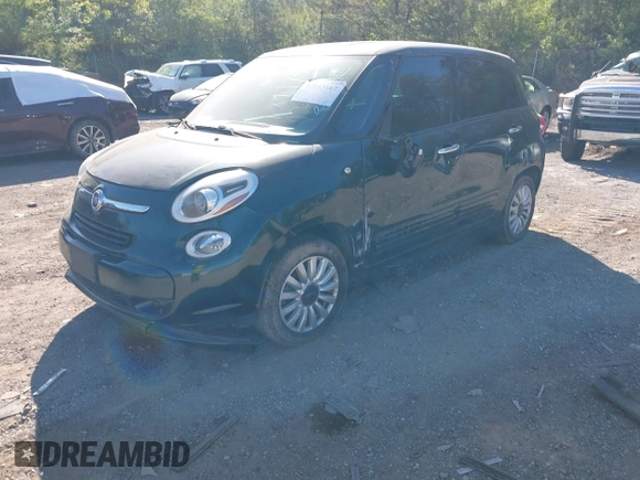 2017 FIAT 500L Pop with VIN ZFBCFAAH5HZ039425, listed as a IAAI auction lot 42013167 with 137,816 mi miles. Bid and sale history available at carsss.com. Image 2.