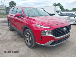 2022 Hyundai Santa Fe SE z VIN 5NMS14AJ6NH376410, wystawiony jako IAAI lot #42005742 z przebiegiem 46 414 mil mil oraz . Historia ofert i sprzedaży dostępna na DreamBid. Obrazek 1.
