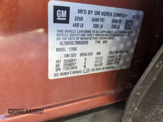 2021 Chevrolet TrailBlazer LS with VIN KL79MNSL7MB030295, listed as a Copart auction lot 44916375 with 0 mi miles and Salvage Title. Bid and sale history available at carsss.com. Image 12.