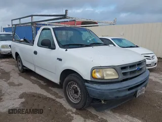 1997 Ford F-150 with VIN 1FTDF17W1VLB81647, listed as a IAAI auction lot 42677744 with 190,259 mi miles and . Bid and sale history available at DreamBid. Image 1.
