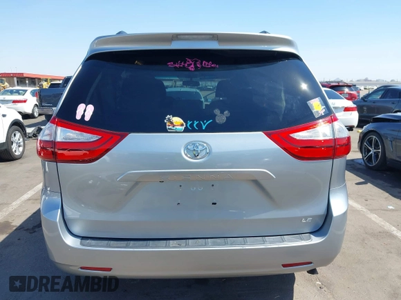 2015 Toyota Sienna LE AAS с VIN 5TDKK3DC4FS576186, выставлен на аукционе IAAI как лот 42372839 с пробегом 101 593 миль миль и . История ставок и продаж доступна на DreamBid. Изображение 17.
