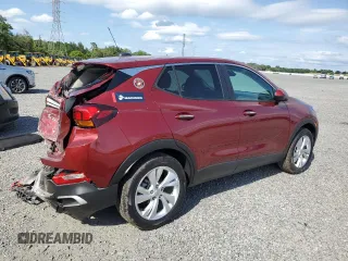 2025 Buick Encore GX Preferred with VIN KL4AMBSP6SB002626, listed as a Copart auction lot 52424485 with 90 mi miles and Salvage title. Bid and sale history available at DreamBid. Image 3.