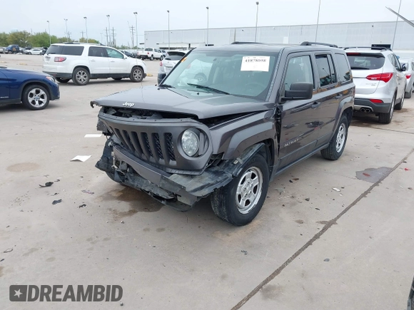 2015 Jeep Patriot Altitude Edition with VIN 1C4NJPBA3FD419477, listed as a IAAI auction lot 41878058 with 174,652 mi miles. Bid and sale history available at carsss.com. Image 18.