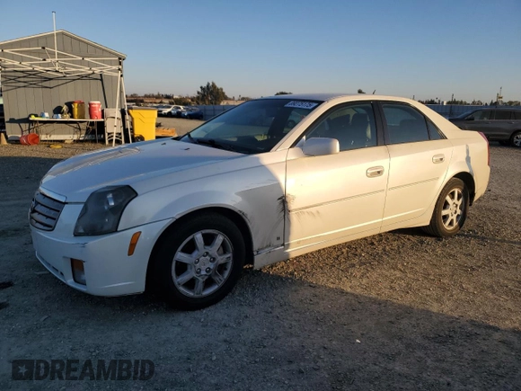 2007 Cadillac CTS z VIN 1G6DM57T170131762, wystawiony jako Copart lot #89275175 z przebiegiem 141 040 mil mil oraz Szkoda całkowita • Salvage title. Historia ofert i sprzedaży dostępna na DreamBid. Obrazek 1.