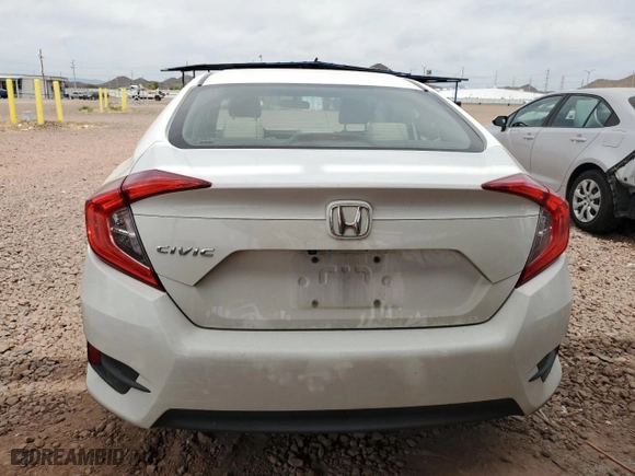 2017 Honda Civic Sedan LX with VIN 2HGFC2F59HH559992, listed as a Copart auction lot 50604165 with 293,112 mi miles and Salvage Title. Bid and sale history available at carsss.com. Image 6.