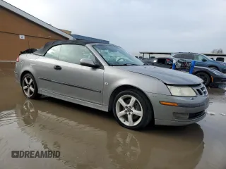 2005 Saab 9-3 Arc z VIN YS3FD79Y456003514, wystawiony jako Copart lot #43637625 z przebiegiem 122 377 mil mil oraz Szkoda całkowita • Salvage title. Historia ofert i sprzedaży dostępna na DreamBid. Obrazek 4.