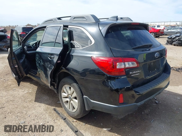 2016 Subaru Outback 2.5i Premium with VIN 4S4BSACC7G3201137, listed as a IAAI auction lot 41680654 with 101,078 mi miles. Bid and sale history available at carsss.com. Image 3.